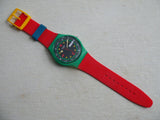 Emerald Diver Swatch Watch with Kid band Special release.