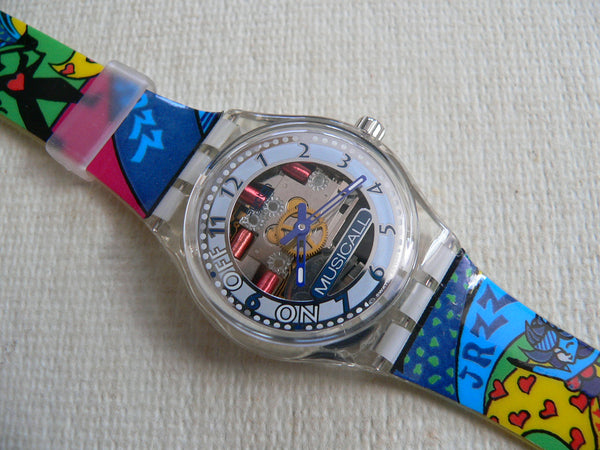 Swatch Blue Through SLK110P