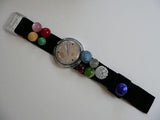 1991 Christmas Pop Swatch Watch Bottone PWK153