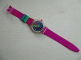 1993 Swiss Swatch Stop watch Le Walk, Le Swatch, Le Game NOS Andale Please read