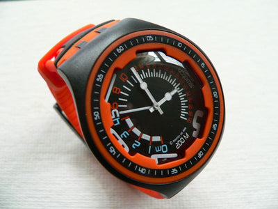 Arancione Scuba Swatch Watch SUGB106