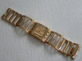 Square Brilliant Bangle Gold SUBM107G