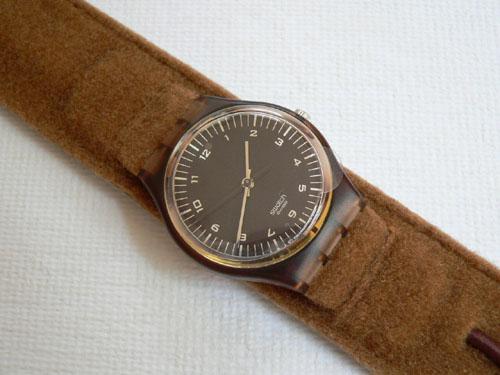 Smoothly Chocolate GF111 Swatch