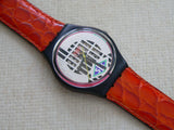 Big Enuff Swatch Watch leather band