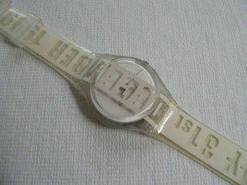 White Card GK302 Swatch The Last Swatch Of The Millennium