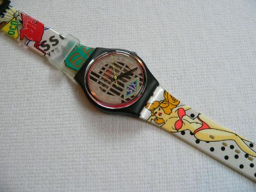 Big Enuff Swatch Watch
