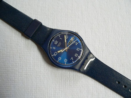 Just Blue Swatch Watch