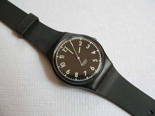 Knight Of The Night No Date Swatch GB140