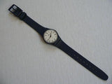 Navy Roman Swatch Watch