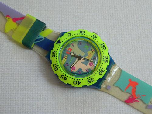 Over The Wave SDN105 Swatch Watch