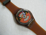 Ruffled Feathers Swatch Watch