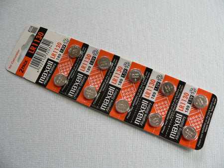 Maxell 390 1130 Twenty batteries