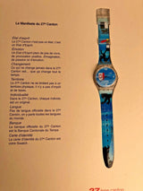 2002 Special swatch Canton Expo set Book 4 watches New