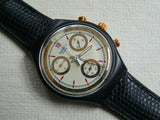 Black Award SCB108BL Chrono Swatch Watch
