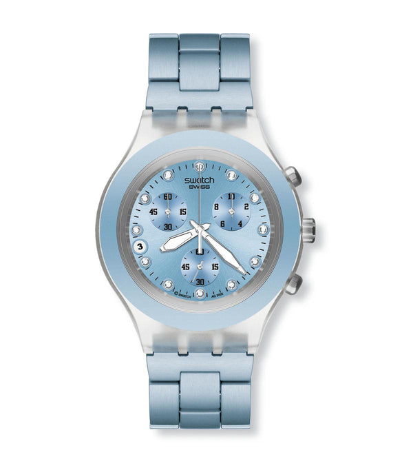 Full Blooded Blue SVCK4036AG Swatch Watch