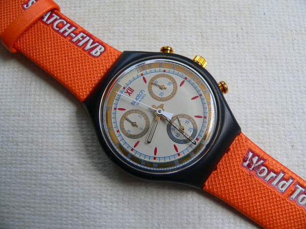 Sport Award SCB108OR Chrono Swatch Watch