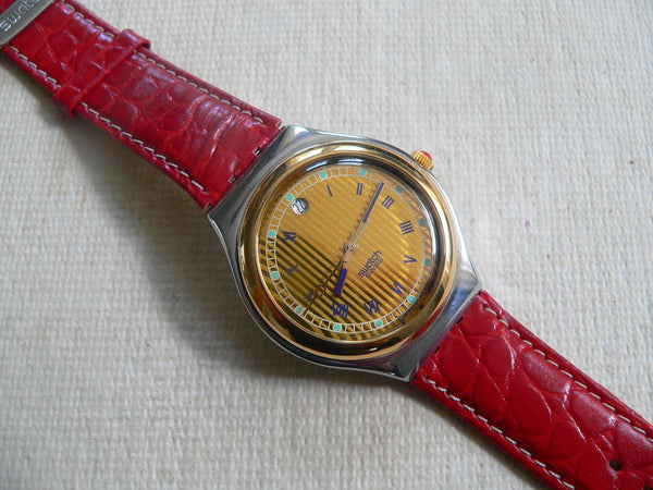 Swatch Watch Crowned Head YGS402