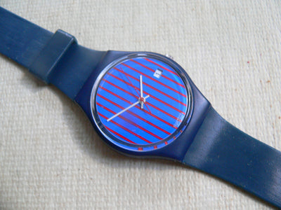 Blue Note with Date GI400 Swatch Watch (Preowned)