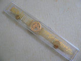 Swatch Watch Golden Jelly GZ115 (Please read)