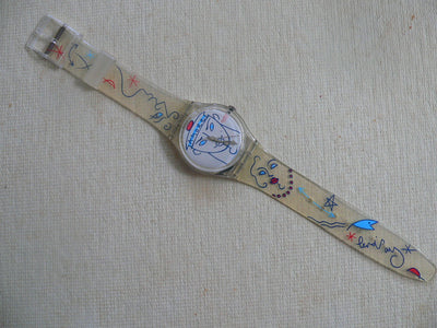 Flowers GK207 Swatch Watch