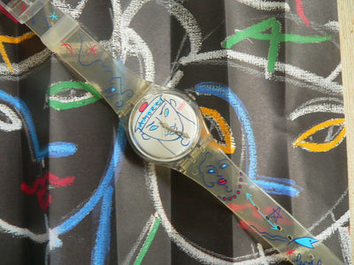 Flowers GK207 Swatch Watch