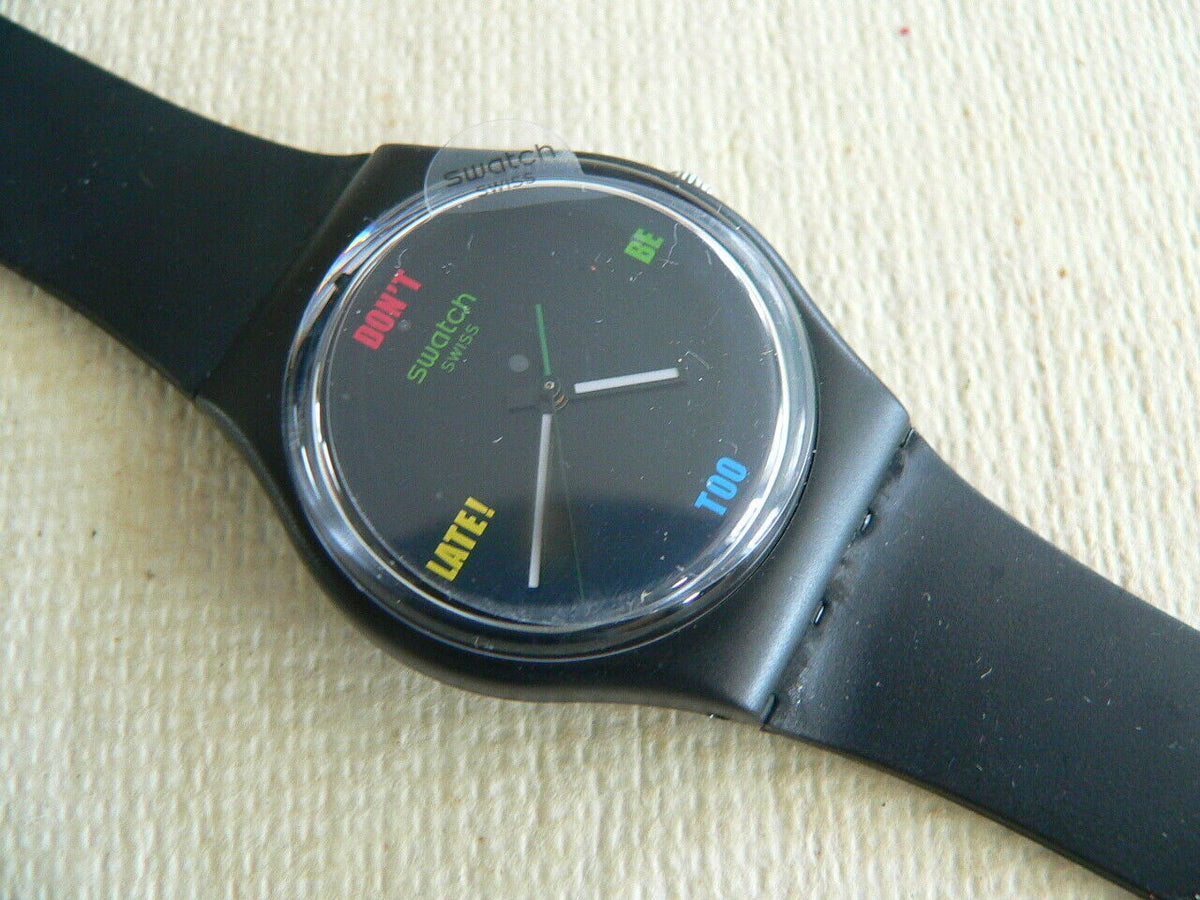 Swatch Don't Be Too Late SO28B102 – swatchandbeyond.com