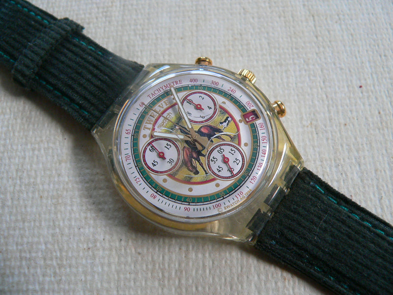 【ヴィンテージ】Swatchクロノグラフ SCK405 La Majeste Velours SCK405 Swatch – swatchandbeyond.com