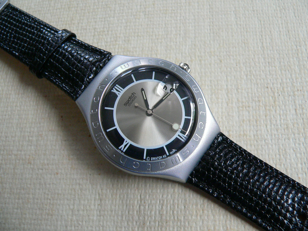 Swatch watch Blackguard Irony YGS713L – swatchandbeyond.com