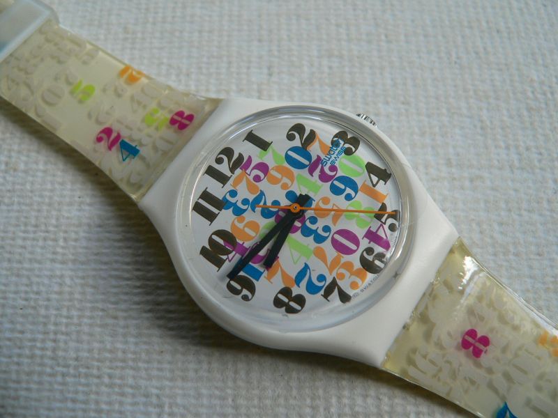 Swatch Numbers Everywhere GW137 – swatchandbeyond.com display picture 1