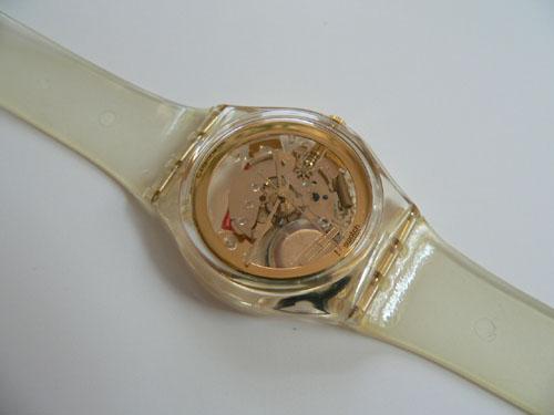 Swatch Watch Golden Jelly GZ115