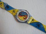 Fiz N Zip Kenny Scharf Signed Magnetic GN164PACK Swatch Watch