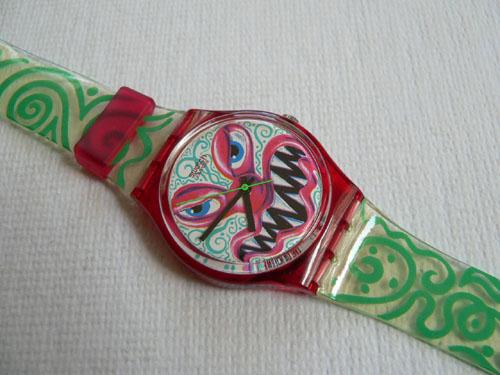 Monster Time GR121 Swatch Design by Kenny Scharf