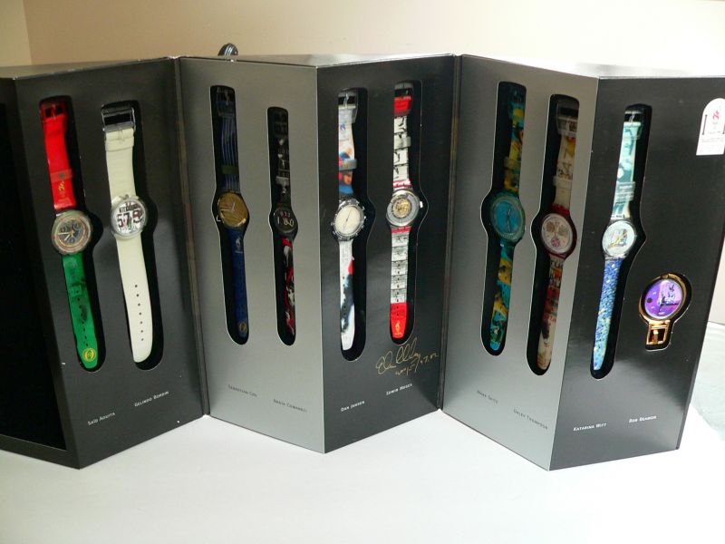 Swatch Box Olympic Legends (9 watches) BOX3PACK – swatchandbeyond.com
