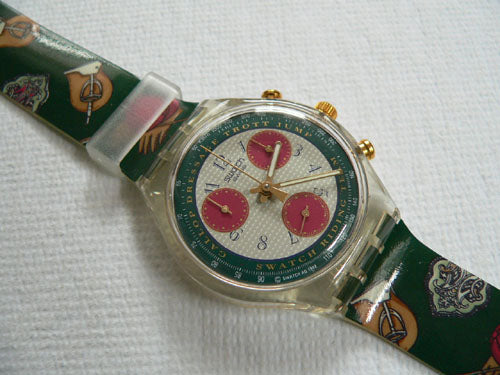 未使用 SWATCH CHRONO 1991 Swatch Chrono Grand Prix Scj101 NEW Old Stock - Etsy