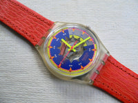 Swatch Sol GK151L Leather band