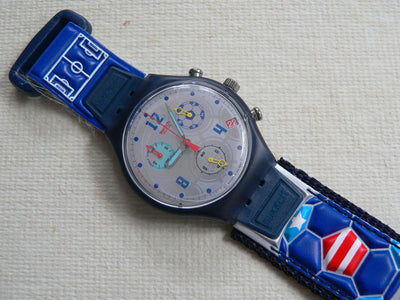 GOOOAL - USA SCZ401US Swatch Watch