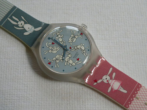 Swatch バニー スートラ希少品　swatch　BUNNY SUTRA Swatch Touch Multicolor Unisex Adult Watch - STGK101 for