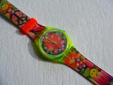 Love, Peace And Happiness GJ118 Swatch watch
