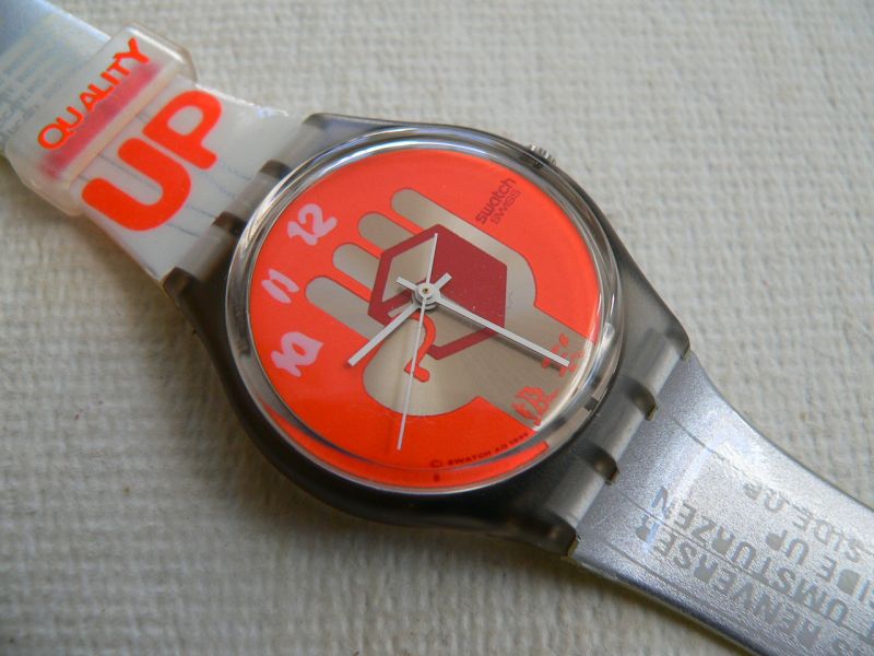 希少モデル SWATCH URGENT GM134 スウォッチ 1995 Swatch Gent Urgent Watch GM134 | eBay