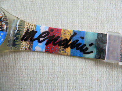 The People Swatch Watch signed by Mendini