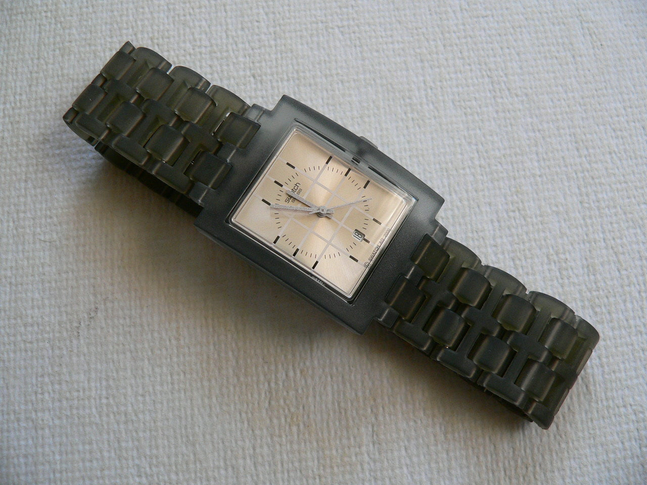 新作　スオッチ　スクエア Swatch swatch スウォッチ SQUARE BIOCERAMIC 腕時計 メンズ