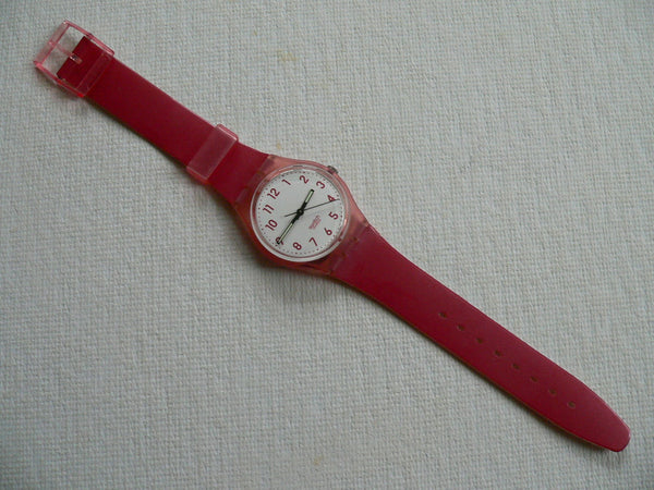 Swatch Watch  GR130  PINK Swatch Original Pink GR130 1996 Standard Gents 34mm  main image 3