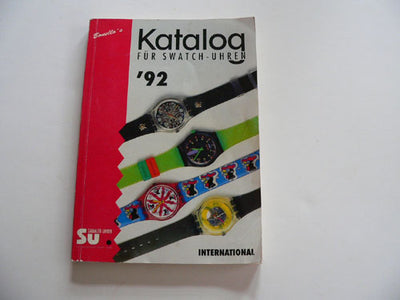 Katalog for Swatch 1992