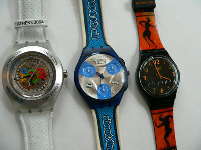 2004 Swatch Special Moments GZS37PACK 3 WATCHES SET